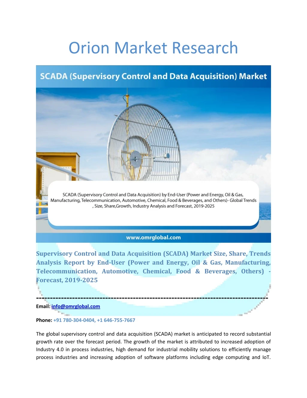 orion market research