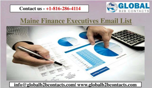 maine finance executives email list