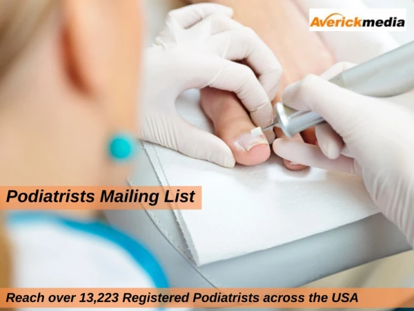 Podiatrist Mailing List
