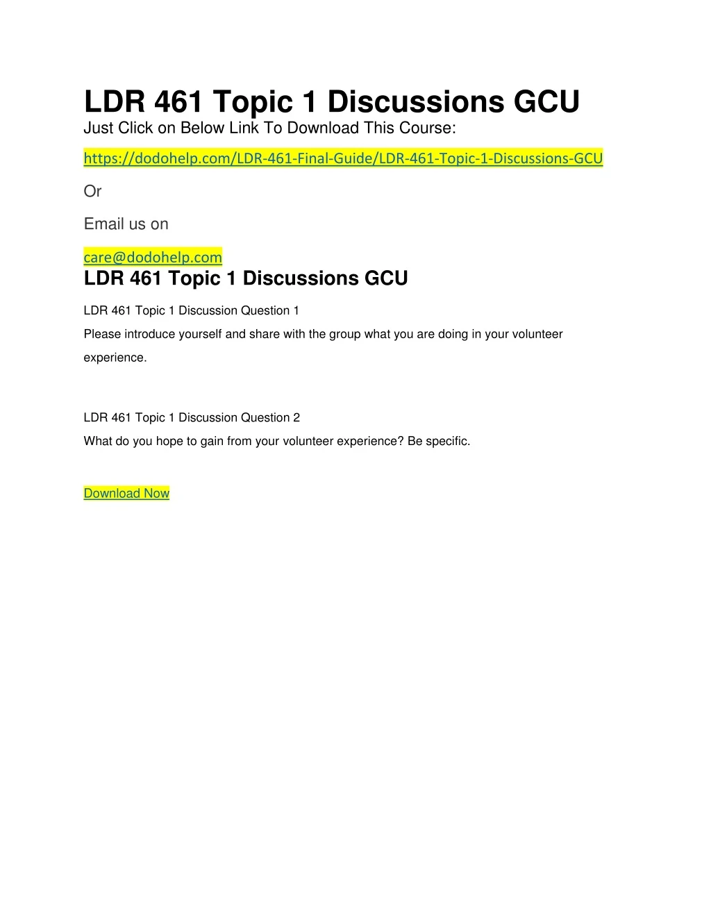 ldr 461 topic 1 discussions gcu just click