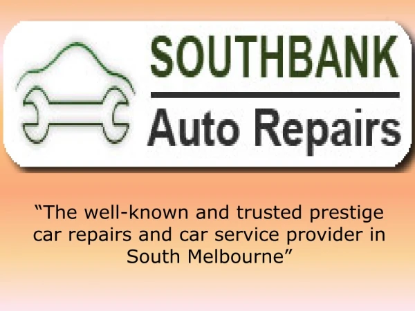 Car Service & Car Repairs in Port Melbourne