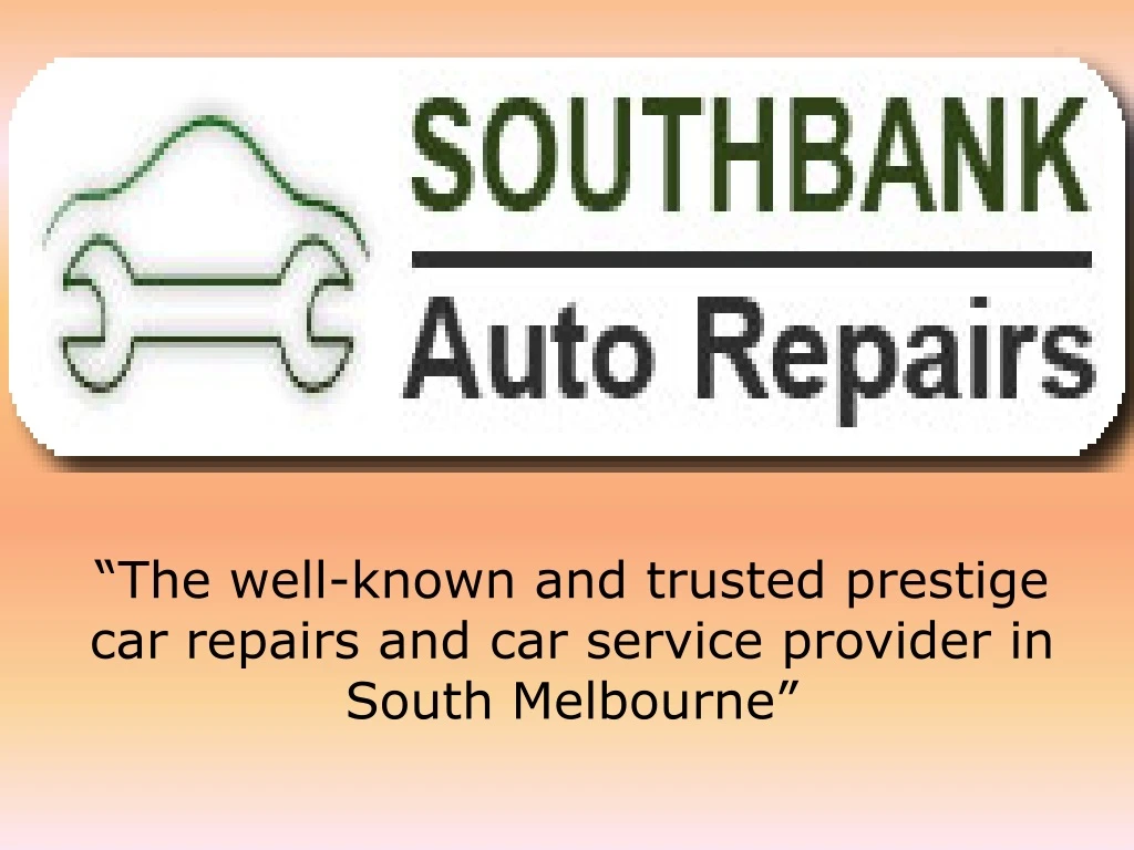 the well known and trusted prestige car repairs