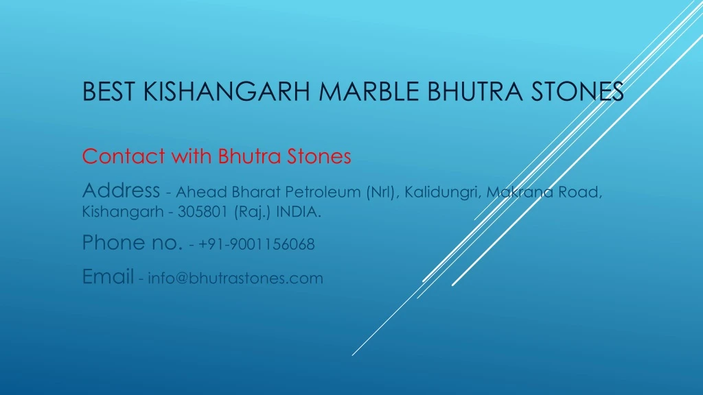 best kishangarh marble bhutra stones