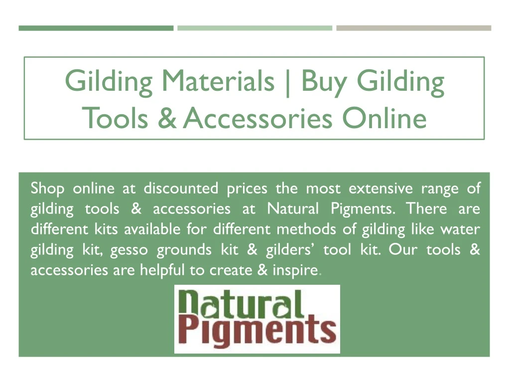 gilding materials buy gilding tools accessories online
