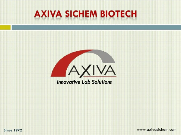 Axiva Sichem – Avail Laboratory Equipment & Lab Filtration Product