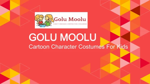 Best Cartoon Character Costumes For Kids In Noida -Goolumoolu