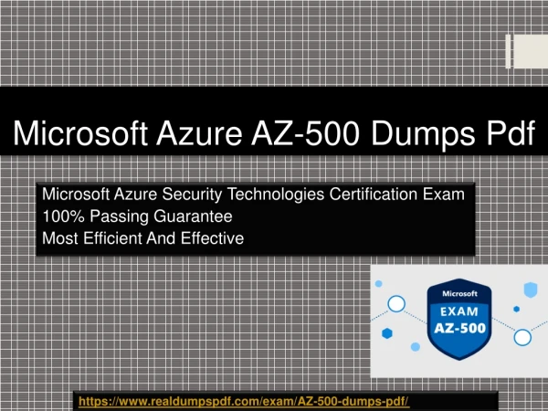 Microsoft AZ-500 Dumps Pdf - Latest And Updated
