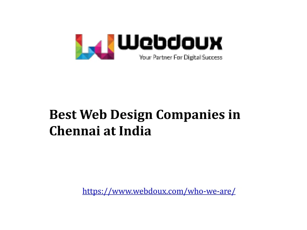 best web design companies in chennai at india