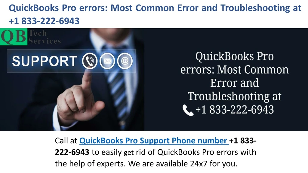 quickbooks pro errors most common error