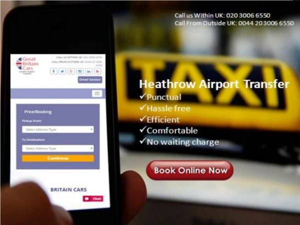 Travelling From Gatwick Airport to London Airport Taxi Transfer