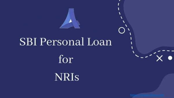 SBI Personal Loan for NRIs