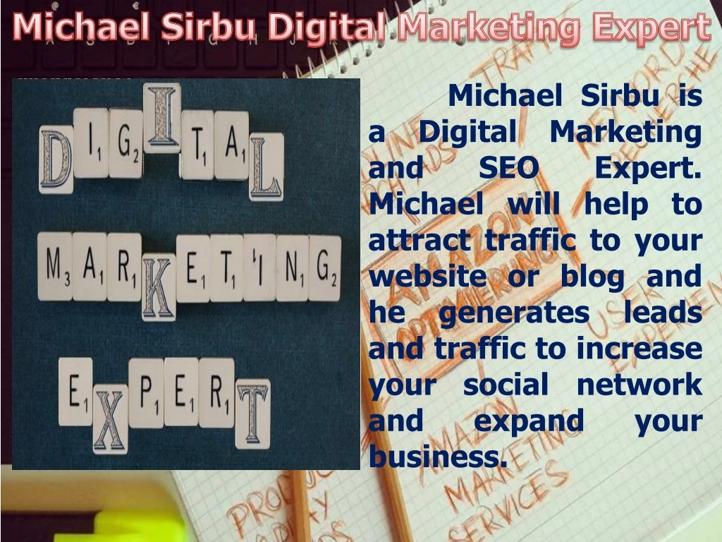 michael sirbu digital marketing expert