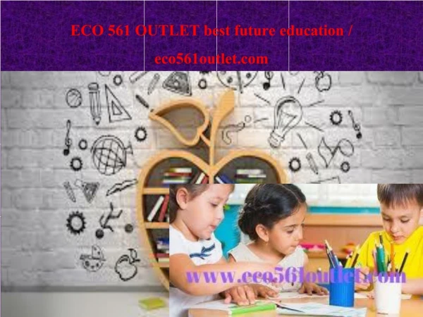 ECO 561 OUTLET best future education / eco561outlet.com