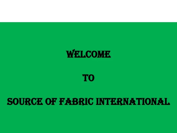 Wholesale Cotton Spandex Fabric Suppliers