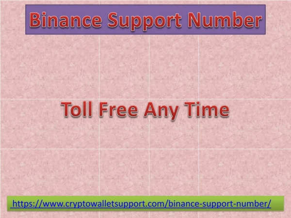Binance refund support and service