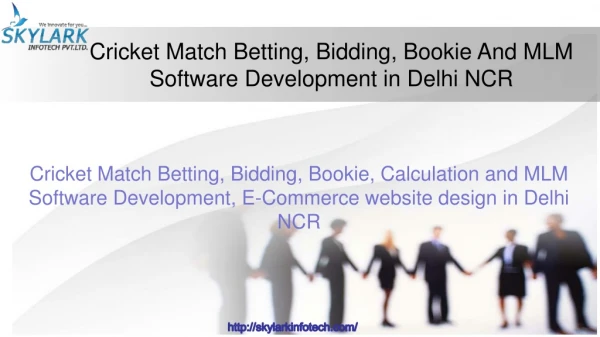 Cricket Match Betting, Bidding, Bookie And MLM Software Development in Delhi NCR