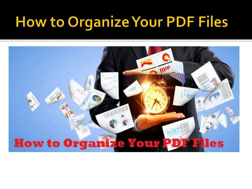 how to organize your pdf files