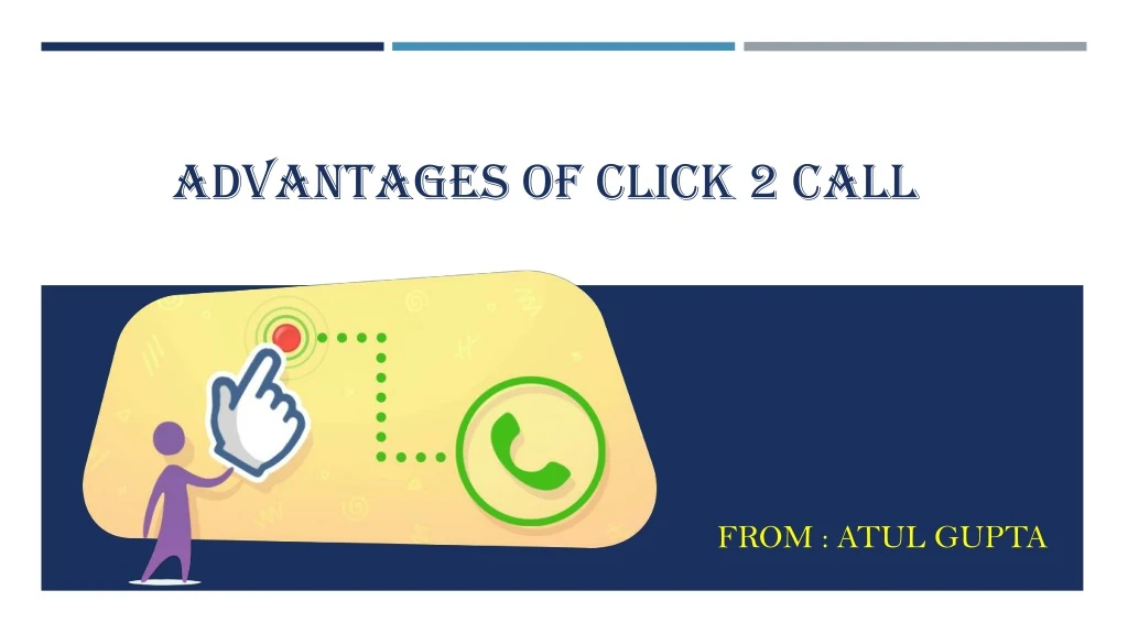 advantages of click 2 call