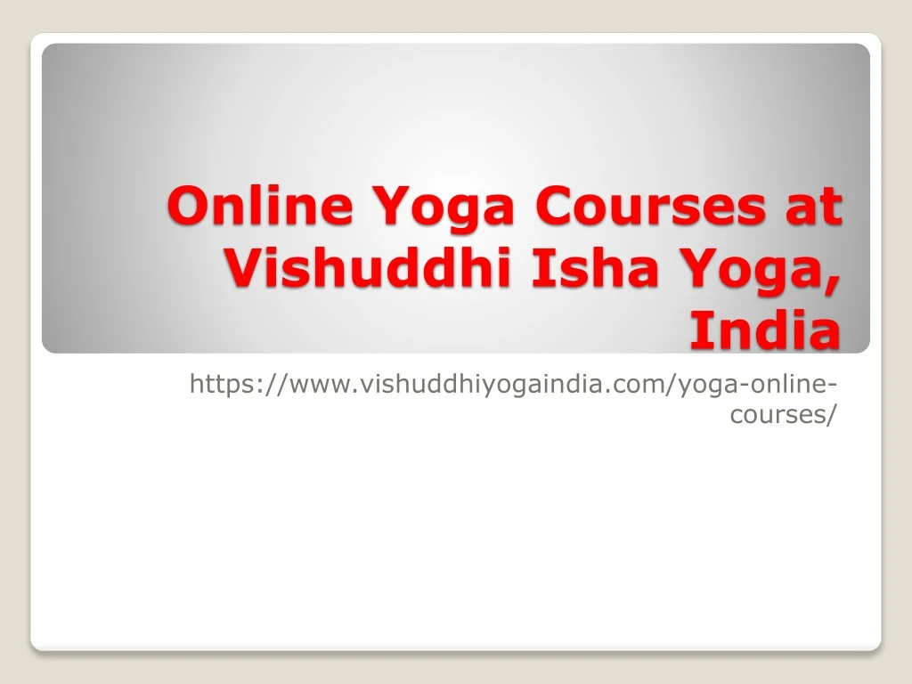 online yoga courses at vishuddhi isha yoga india