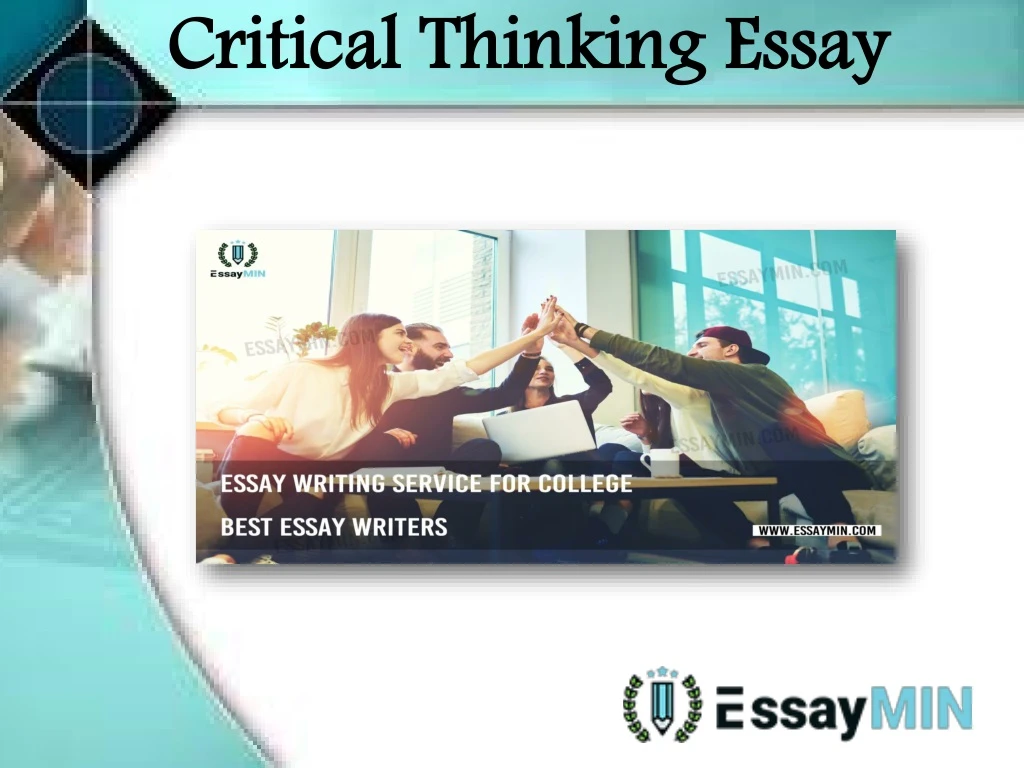 critical thinking essay