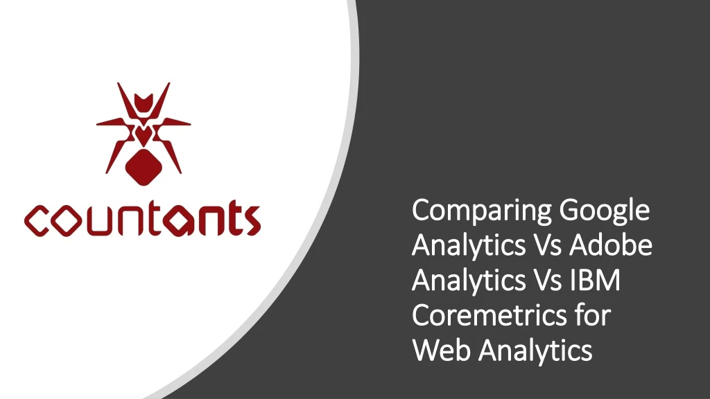 comparing google analytics vs adobe analytics vs ibm coremetrics for web analytics