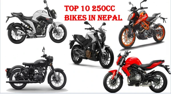 TOP 10 250CC BIKES IN NEPAL