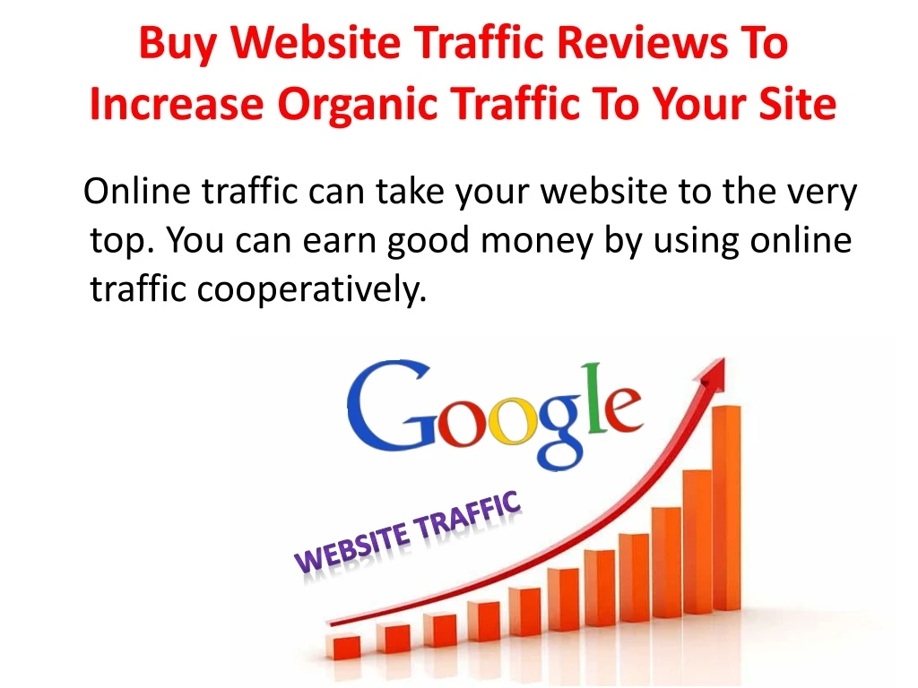 buy website traffic reviews to increase organic traffic to your site
