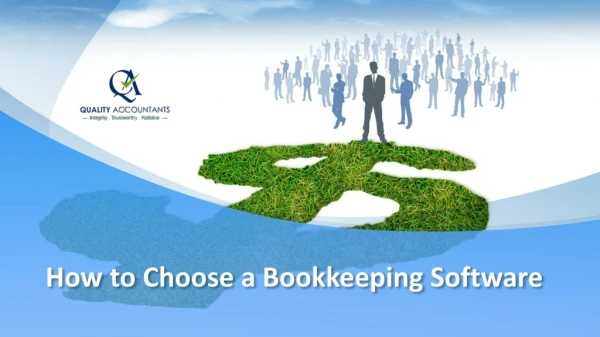How to choose a bookkeeping software