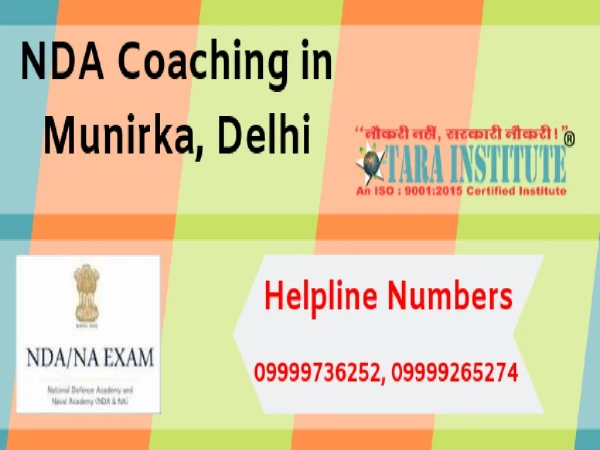 NDA Coaching in Munirka, Delhi