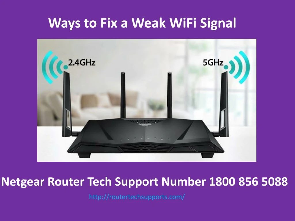ways to fix a weak wifi signal