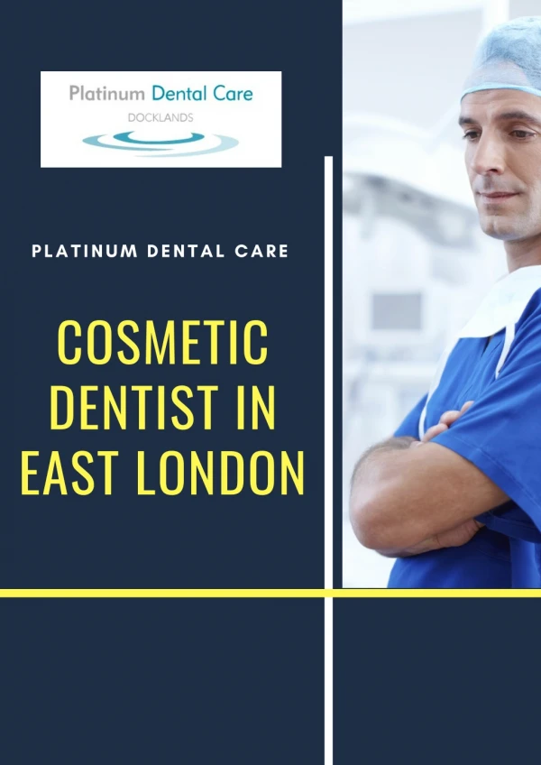 Smile Makeover - Cosmetic Dentist in East London