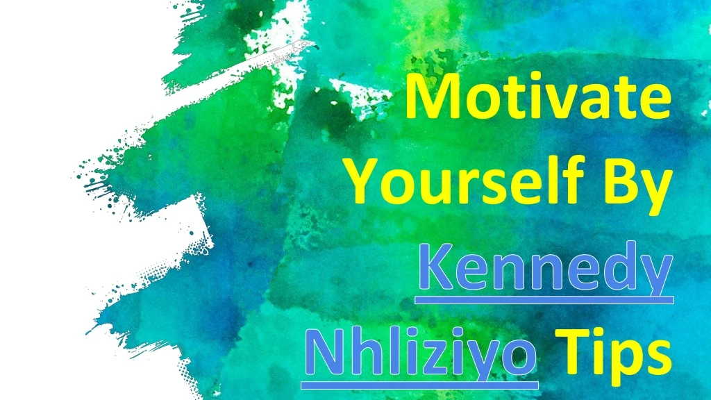 motivate yourself by