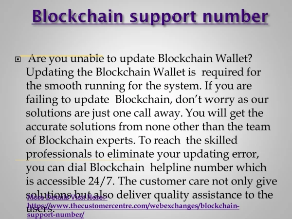 Blockchain Support number 1-(856)295-1212 phone number