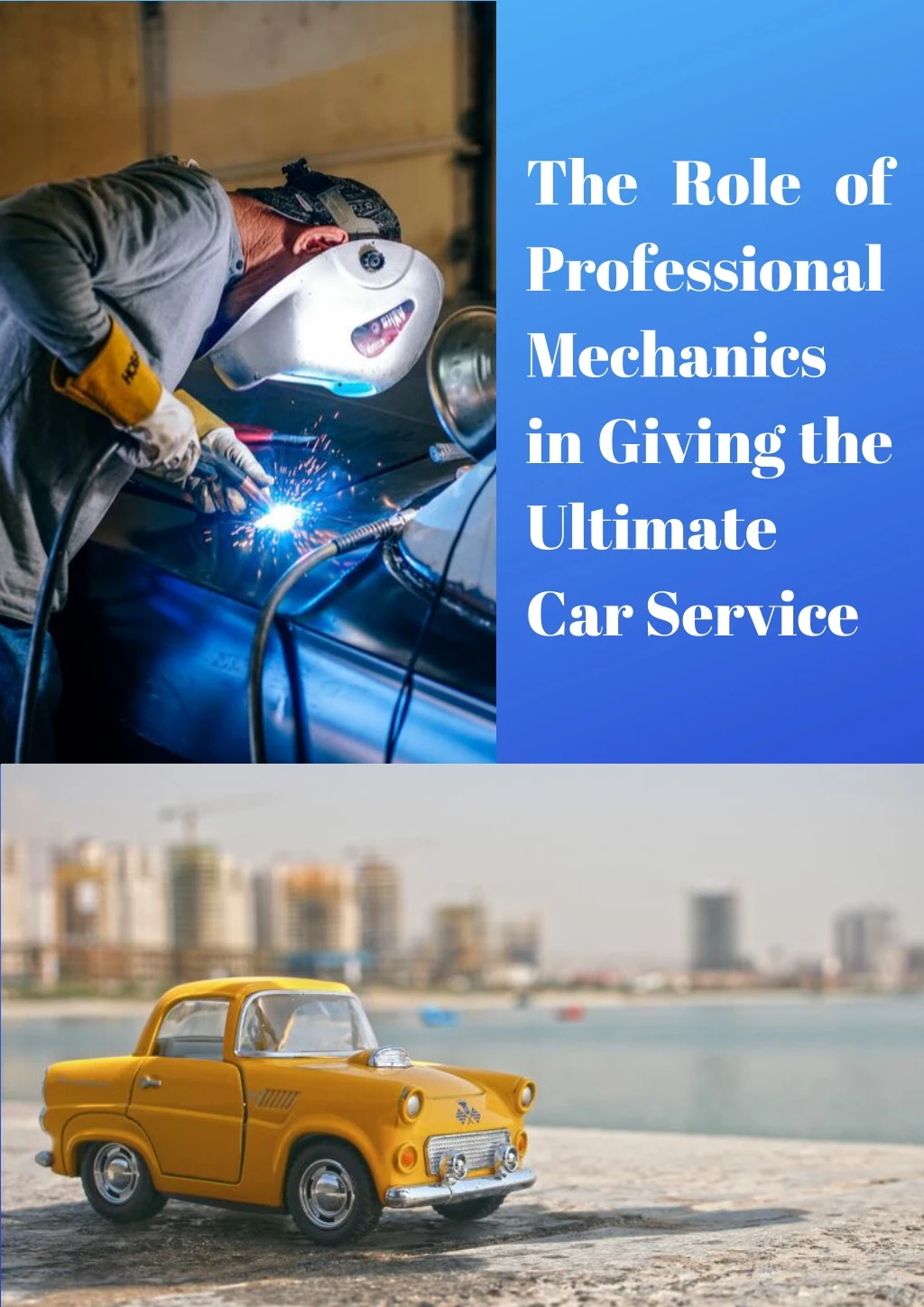 the role of professional mechanics in giving