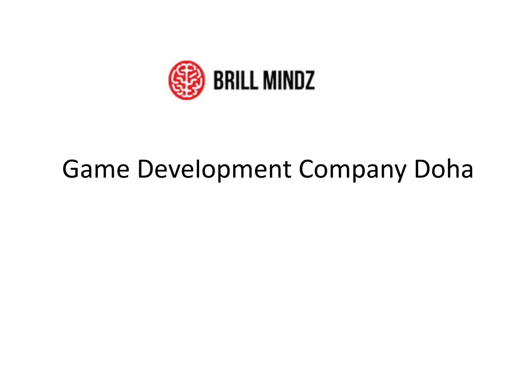 game development company doha