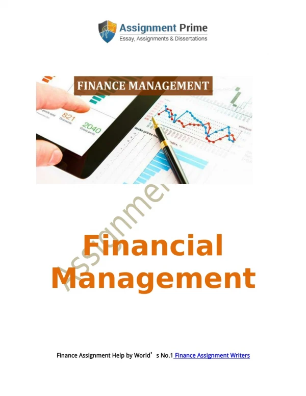 Get Financial Management Help: You Need It, We Give It @25% Off