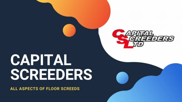 Flooring Contractor Caerphilly - Capital Screeders