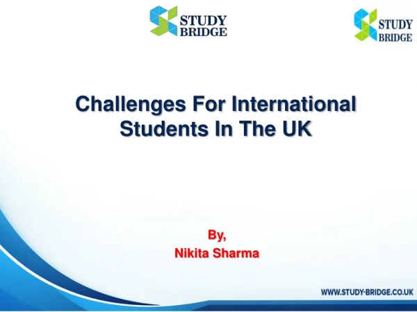 Challenges For International Students In The UK | Study Bridge