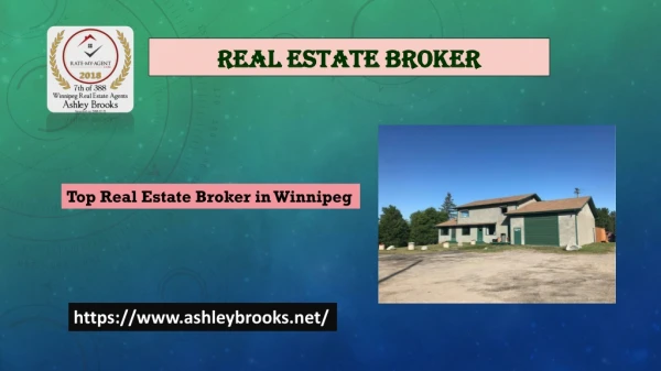 Top Real Estate Broker in Winnipeg