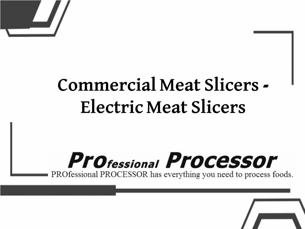 commercial meat slicers electric meat slicers