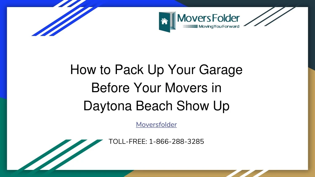 how to pack up your garage before your movers in daytona beach show up