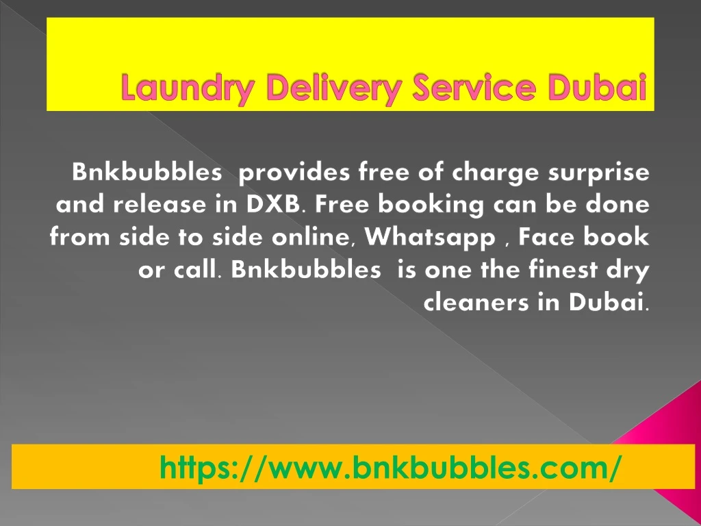 laundry delivery service dubai
