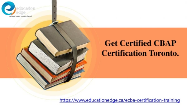 CBAP Certification Toronto