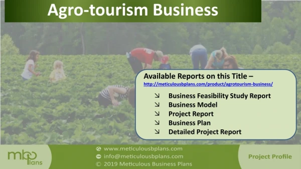 Agrotourism Business