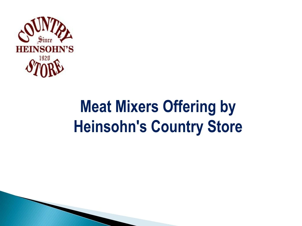meat mixers offering by heinsohn s country store