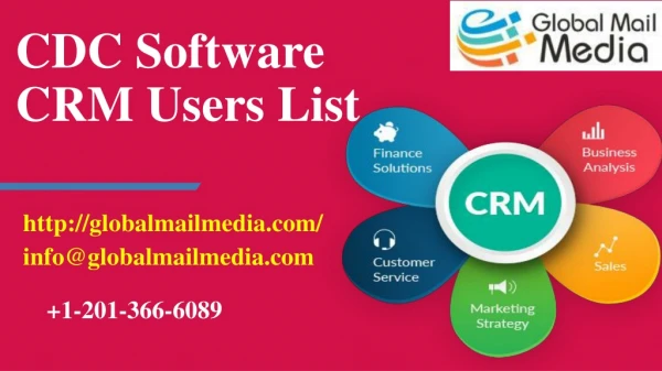 CDC Software CRM Users List