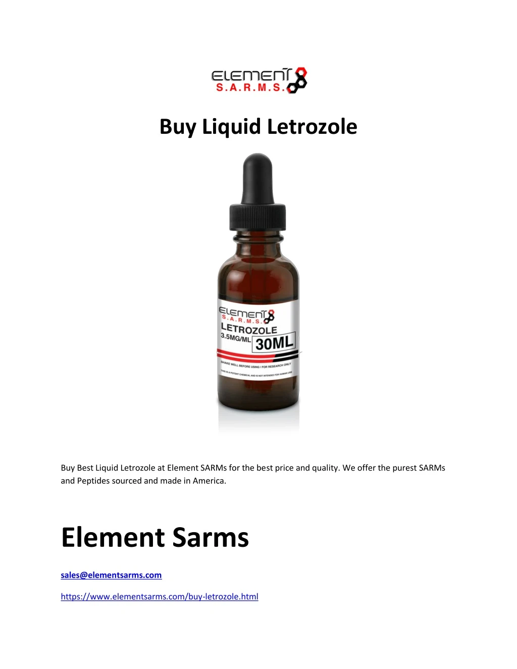 buy liquid letrozole