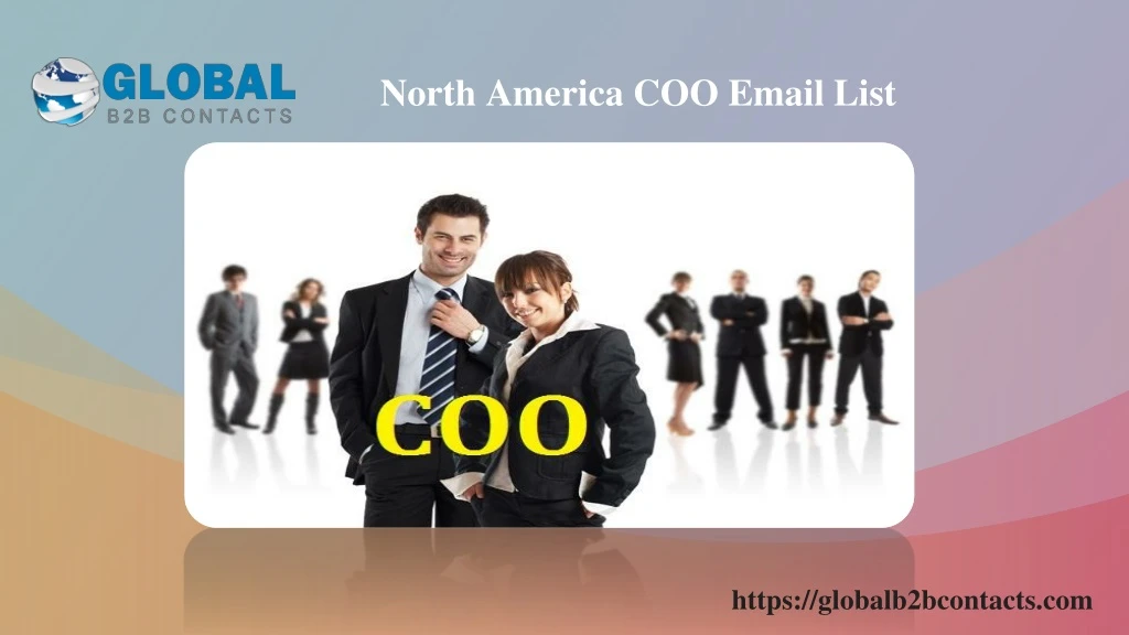 north america coo email list