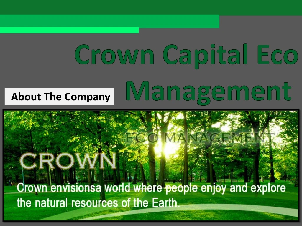 crown capital eco management