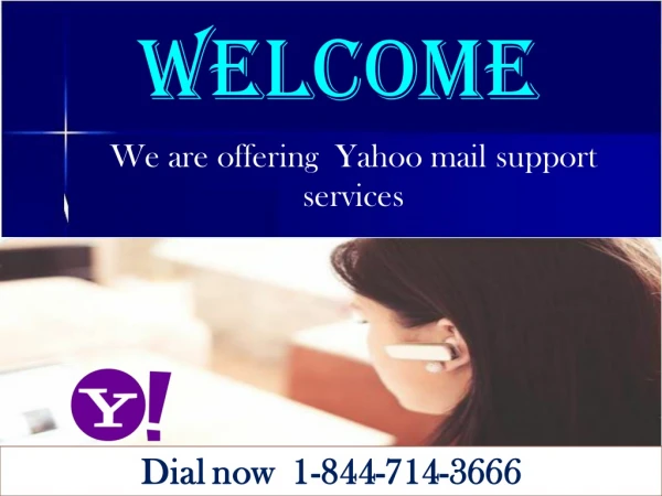 Yahoo mail support services 1-844-714-3666 Yahoo mail Customer Care Helpline